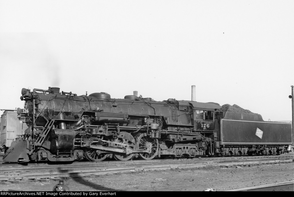 MILW 4-6-4 #126 "Baltic" - Milwaukee Road